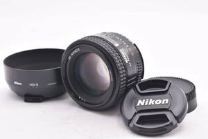 Nikon ニコン AF NIKKOR 50mm F/1.4 オートフォーカス レンズ (t8252)