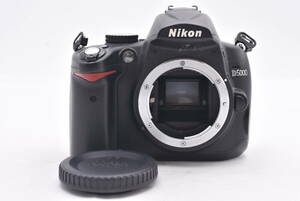 【ジャンク】 Nikon ニコン D5000 ブラックボディ デジタル一眼レフカメラ (t8314)