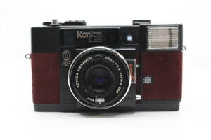 ★良品★KONICA コニカ C35AF HEXANON 38mm F2.8 人気の単集点式搭載コンパクトフィルムカメラ！動作品！ OK6757