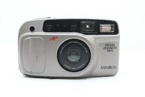 ★良品★MINOLTA ミノルタ RIVA ZOOM70 35-70mm コンパクトフィルムカメラ! OK6760