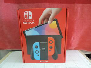  unused goods Nintendo Switch Nintendo switch body have machine EL model neon blue neon red 6 month 1 day ~. 1 year guarantee 