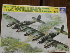 １／７２　He111Z-1　ZWILLING　＜イタレリ＞