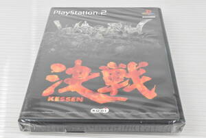 1円～★未開封・未使用品★PS2 ソフト 決戦 KESSEN プレステ2 プレイステーション2 PlayStation2 Koei コーエー C074 