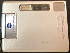 送料無料 美品 バッテリー 充電器付属 Konica MINOLTA コニカミノルタ DiMAGE Xg コンパクトデジタルカメラ デジカメ ストラップ付 ＳＤ付