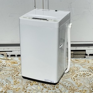 送料無料 ハイセンス 全自動洗濯機 【中古】動作保証 Hisense HW-K55E 5.5kg 2024年製 ホワイト 054044 B/20766