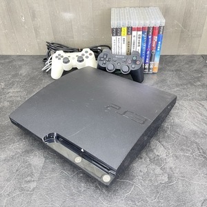 SONY Playstation3 【中古】動作保証 CECH-2000A PS3 プレステ3 プレイステーション コントローラー2つ ソフト10本付き/71326