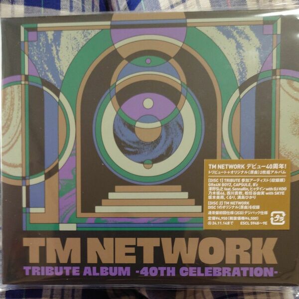  TM NETWORK TRIBUTE ALBUM -40th CELEBRATION- 初回仕様 デジパック仕様