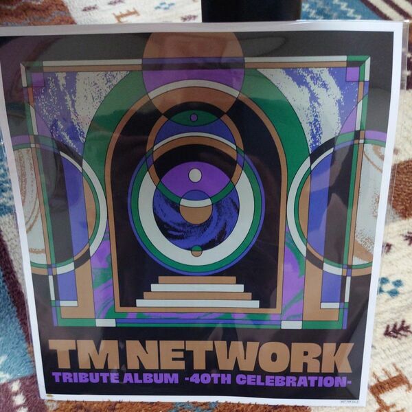 TM NETWORK TRIBUTE ALBUM -40th CELEBRATION　メガジャケ