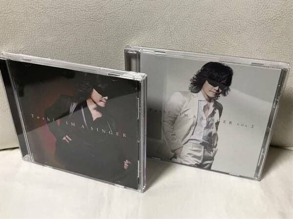 Toshi　IM A SINGER　Vol.1 ＆ Vol.2　カバーアルバム2点セット 通常盤 レンタルUP　CD　Cover カヴァー　Toshi (X JAPAN)　即決/送料無料