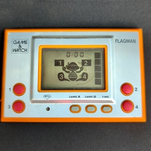 * working properly goods * game & watch flag man GAME&WATCH FLAGMAN nintendo Game & Watch rare rare Vintage goods 