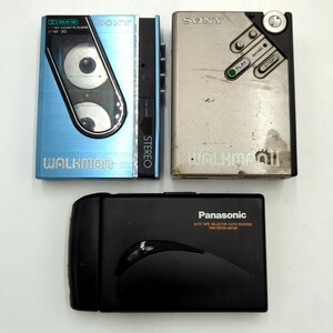 * комплект * SONY WARKMAN M-30 WM-2 / Panasonic RQ-S20 compact кассетная магнитола Sony Walkman совместно много 