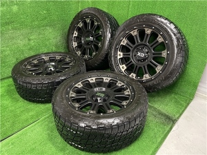 【直接引取限定】プラド等に KMC DX 20×9J OFF18 6H PCD139.7 ALL TERRAIN NITTO TERRA GRAPPLER 265/50R20 売切!!