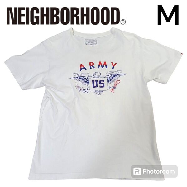 NEIGHBORHOOD ネイバーフッド US ARMY ヴィンテージ Tシャツ ホワイト