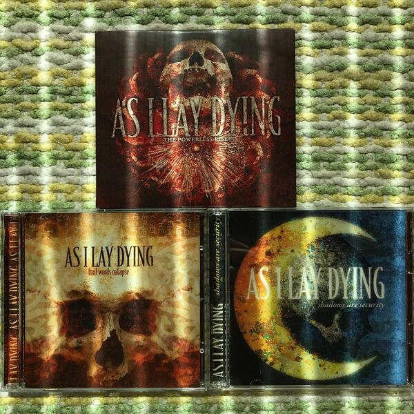 As I lay dying - the powerless rise/shadows are security 他計3枚セット