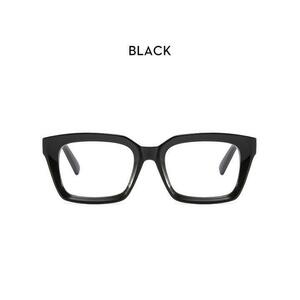 伊達メガネ 大きめ スクエア ブルーライトカット 黒縁 軽量 PCメガネ 黒色 伊達眼鏡 メンズ レディース 伊達眼鏡 伊達めがね