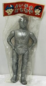 * that time thing unopened goods sofvi doll [ Ultraman ] Pachi thing good .. toy Showa Retro less version right poly- 