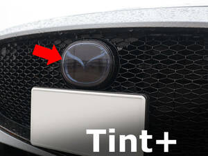 Tint+ cut . emblem smoke film ( smoked 20%) MAZDA3 fast back / sedan BP5P/BP8P/BPEP/BPFP Mazda 3 BP
