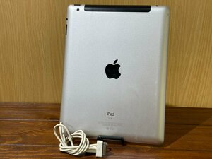 Apple iPad2 Wi-Fi+セルラーモデル 64GB A1396 MC984J/A ホワイト ソフトバンク○ 30ピン充電ケーブル ジャンク