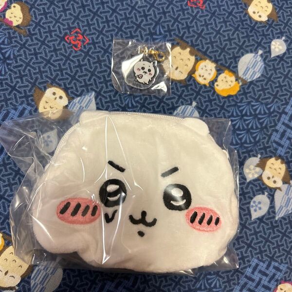 ちいかわ おかおポーチ(明日もがんばるぞ!編)ちいかわ(がんばる)ミニアクリルチャーム ちいかわ