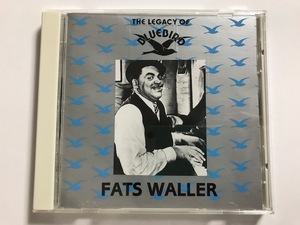 当時物 1990年 BMGビクター BLUEBIRD 日本製 CD FATS WALLER ファッツ・ウォーラー 全22曲 JAZZ ピアノ アルバム レトロ 希少