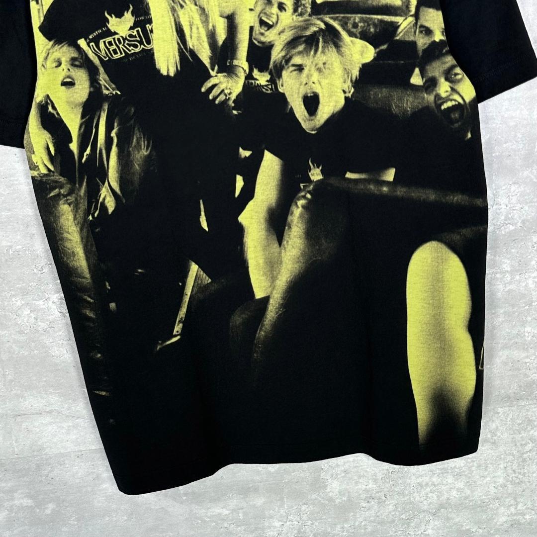 『VERSUS VERSACE』ヴェルサーチ (M) フォトプリント Tシャツ 『VERSUS VERSACE』ヴェルサーチ (M) フォトプリント Tシャツ