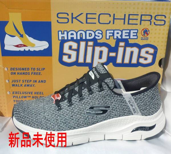 新品未使用◆送料無料◆28cm(27.5cm相当)スケッチャーズ SKECHERS スリップインズ スリップイン メンズスニーカー/脱ぎ履き簡単
