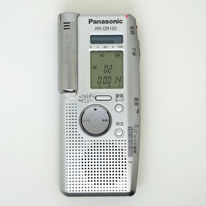 動作品★Panasonic RR-QR150 ICレコーダー デジタルボイスレコーダー パナソニック