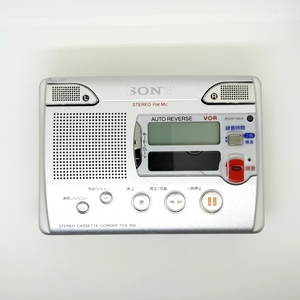 ジャンク★SONY TCS-100 カセットテープレコーダー ソニー CASSETTE WALKMAN