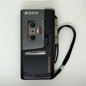 ジャンク★SONY M-729 マイクロカセットレコーダー ソニー MICRO CASSETTE WALKMAN 