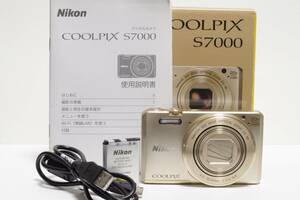 ニコン NIKON COOLPIX S7000 コンパクトデジタルカメラ デジカメ