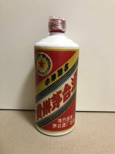 開栓済 KWEICHOW 天女 箱付 マオタイ酒 中国酒 貴州茅台酒 天女 古酒 MOUTAI 972g J0071