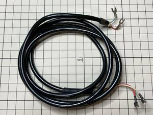  telephone line 600 shape black telephone for (Y type terminal ) length approximately 1.5m telephone code cable Showa Retro repair exchange parts 