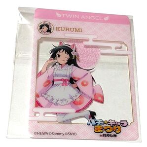 【未使用品】サミー ツインエンジェル パチスロ スロット クルミ SNS風フォトカード 戦国乙女 海物語 パチキャラまつり