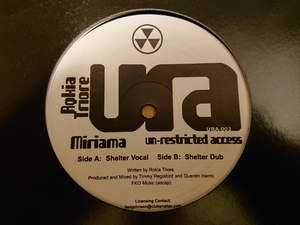 Un-Restricted Access Rokia Triore/Miriama Timmy Regisford & Quentin Harris Remix Shelter