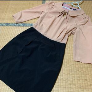 Forever21 背中開きワンピ リボン