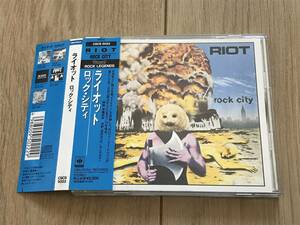 [ domestic the first period standard record CD: records out of production ] RIOTla Io to/ ROCK CITY lock City 