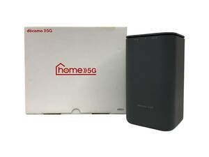 docomo (ドコモ) home 5G ホームルーター HR01 ダークグレイ 家電/036