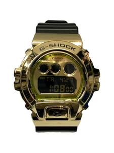CASIO (カシオ) G-SHOCK Gショック デジタル腕時計 クォーツ メタルベゼル GM-6900G ブラック ゴールド メンズ/091