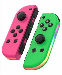 【最安値】Nintendo Switch Joy-Con ジョイコン ネオンピンク ネオングリーン LED