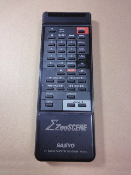 YE SANYO サンヨー RB Z50 ZooSCENE オーディオリモコン 赤外線発光確認済