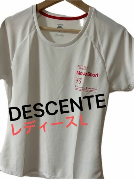 DESCENTE デサント tシャツ レディースL 【美品】