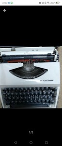  antique Ad la- typewriter 