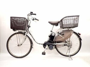 Panasonic Panasonic electric bike pipi*DX24 BE-ELD435S 16Ah interior 3 step silver 2018 year of model delivery / coming to a store pickup possible * 6E4A2-1