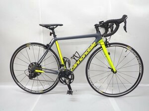 【良品】Cannondale SUPERSIX EVO CARBON 105 カーボンロードバイク 50サイズ 2018年 シマノ 5800/Mavic AKSIUM ホイール △ 6E9AF-1