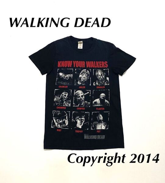 【US輸入品】00’s ウォーキングデッド コピーライト2014 プリントTシャツ ゾンビ TWD ドラマ TV 古着 まとめ 卸 大量出品中