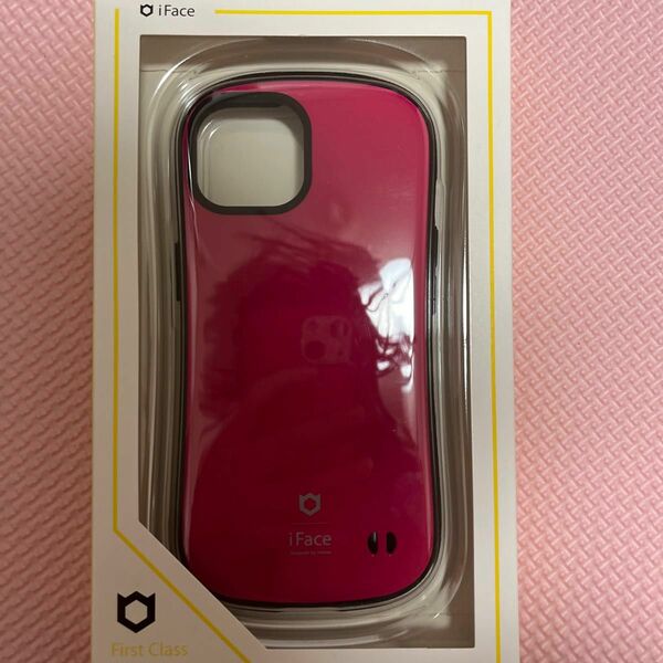 iPhone15 iFace ピンク