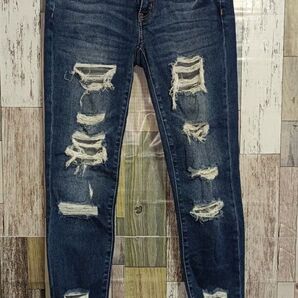 AMERICAN EAGLE ダメージスキニージーンズ US 6 Regular