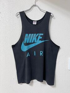 USA製 90s ナイキ NIKE ロゴ タンクトップ ノースリーブ Tシャツ