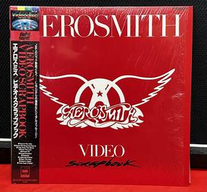 AEROSMITH / エアロスミス / VIDEO SCRAP BOOK / ビデオ・スクラップ・ブック / 帯、歌詞カード付き / 日本盤レーザーディスク