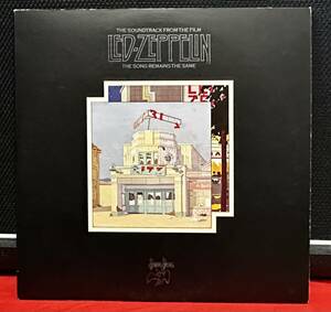 LED ZEPPELIN/レッド・ツェッペリン/THE SOUNDTRACK FROM THE FILM THE SONG REMAINS THE SAME/永遠の詩/歌詞カード/日本盤LPレコード